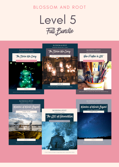 Blossom and Root Fifth Grade / Level 5 Full Bundle