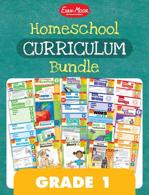 Evan Moor Homeschool Curriculum Bundle