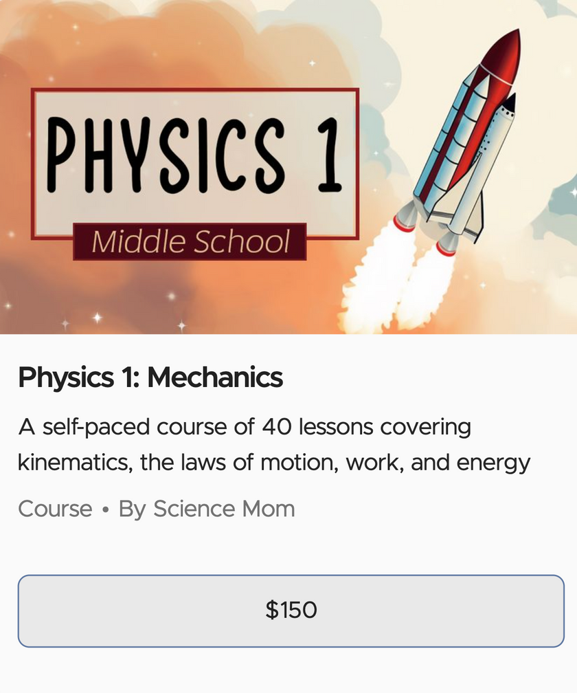 Science Mom Physics 1: Mechanics – Modulo
