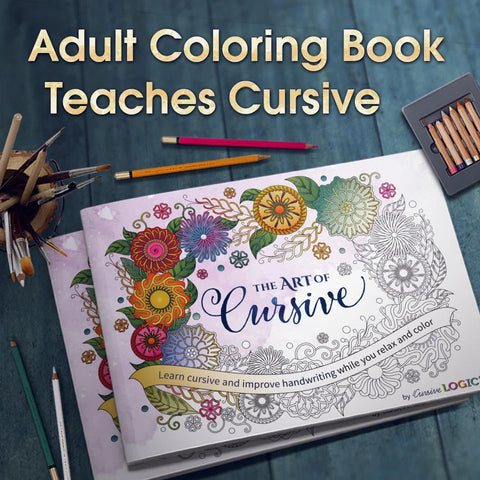 CursiveLogic Coloring Book