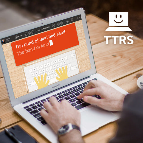 Touch type Read and Spell (TTRS)