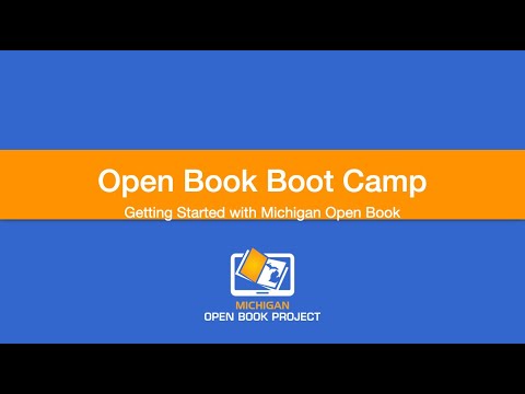 Michigan Open Book Project