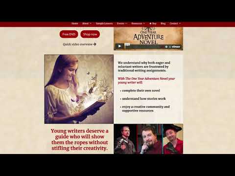 One Year Adventure Novel