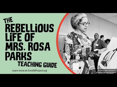 The Rebellious Life of Mrs. Rosa Park, adapted for younger audiences