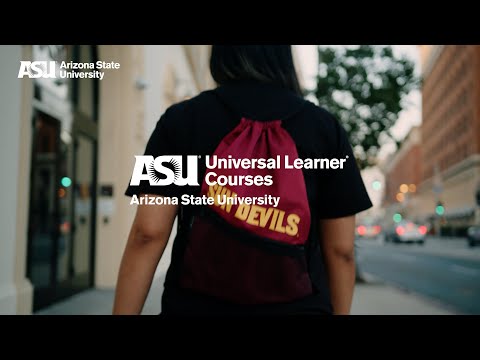 ASU Universal Learner Courses