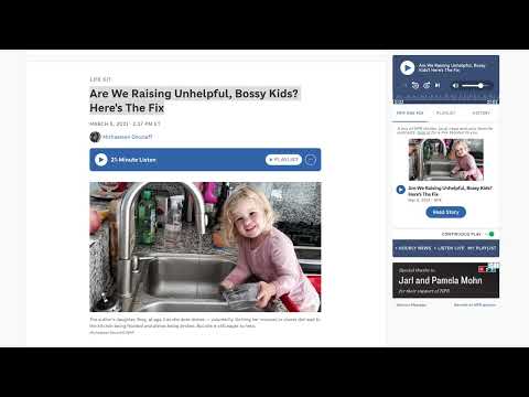 Are We Raising Unhelpful, Bossy Kids? Here’s The Fix