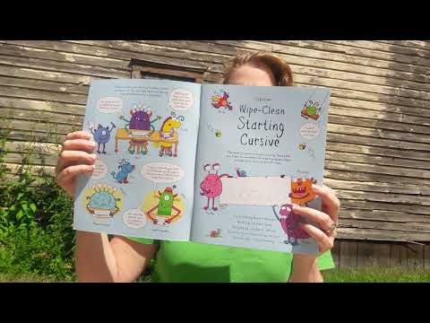 Usborne Wipe-Clean Cursive