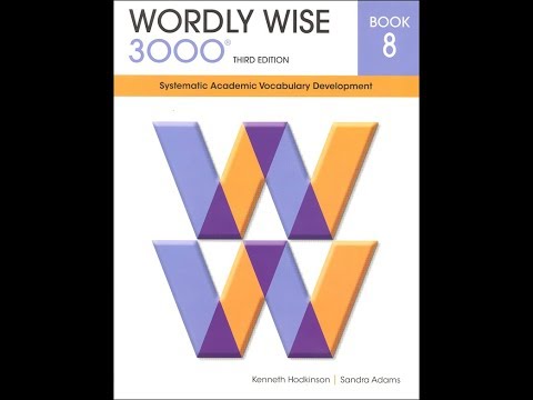 Wordly Wise 3000® 4th Edition Grade 8 SET – Student Book and Answer Key (Direct Academic Vocabulary Instruction)