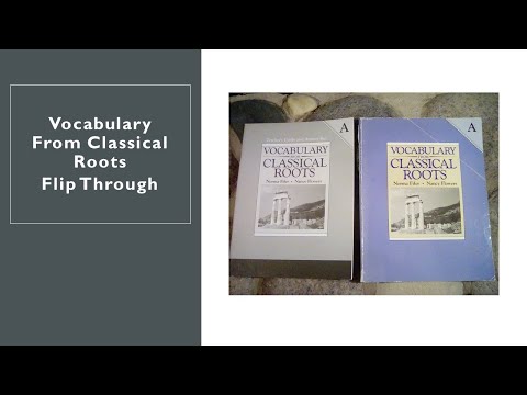 Vocabulary from Classical Roots