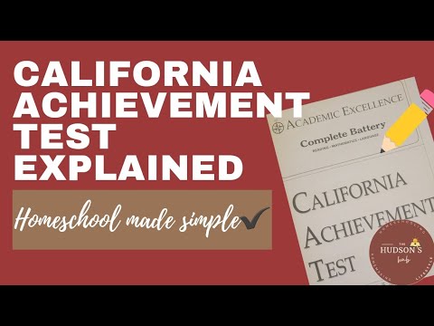 CAT (California Achievement Test)