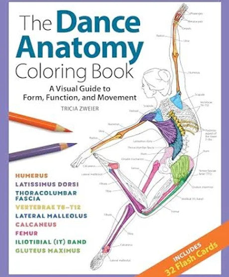 The Dance Anatomy Coloring Book